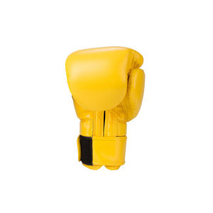 Gants de boxe avec impression personnalisée du logo Gants de boxe professionnels en cuir de vachette synthétique Gants de boxe d'entraînement Vente en gros - Product Image 5