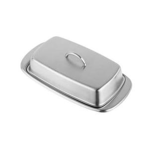 Standard Quality Premium Design Stainless Steel Serving <b>Tray</b> with Mirror Finish Golden Edge Customizable Shape & Size Best Rate - Product Image 4