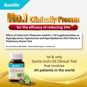 Bonlife 500mg Sacha Inchi Oil Capsules riches en oméga 3 6 9 pour le bien-être cérébral (60 gélules végétales) Réponse à l'inflammation - Product Image 4