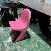 Chaise de salle à manger moderne en PRV pour la maison, la salle à manger, l'hôtel, la villa – Idéale pour les bureaux de design d'intérieur et les entrepreneurs en rénovation