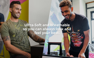 Verano nueva moda hombres sólido Casual 180g satén en blanco cuello redondo manga corta Camiseta 100% poliéster de gran tamaño - Product Image 2