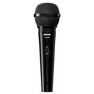 Micrófono de cable SV SERIES Negro SV200A 4,5m - Product Image 1