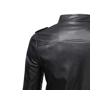 Winter <b>Long</b> Leather <b>Jackets</b> for <b>Men</b> Factory Direct Heavy Duty Outerwear <b>jacket</b> for <b>men</b> - Product Image 4