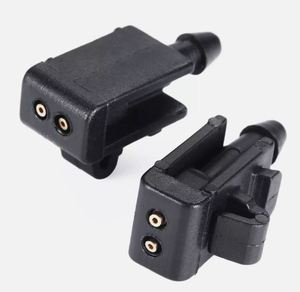 Boquilla de chorro de limpiaparabrisas delantera de 2 piezas compatible con Renault Megane Scenic MK2 OEM 8200082347 - Product Image 3