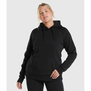 Sweat à capuche OEM personnalisé pour femme, 100 % coton, imprimé sur le devant, polaire, streetwear, séchage rapide, respirant, 340g, pas cher - Product Image 5