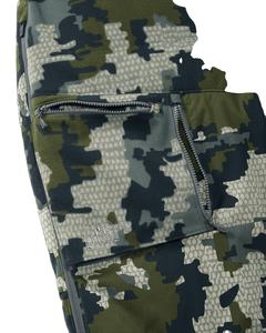 Overol unisex de invierno de pana resistente al ácido con forro polar X, pantalones largos de cintura alta para caza - Product Image 4