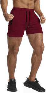 Gran oferta de ropa deportiva para hombre, camisetas con patrón sólido y pantalones cortos de entrenamiento a juego, ropa deportiva de talla grande para invierno - Product Image 2