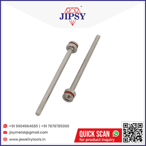 Mandrins à vis en acier inoxydable de 2,35 mm pour outils rotatifs Dremel, tige renforcée Foredom, 47 mm, haute précision - Product Image 6