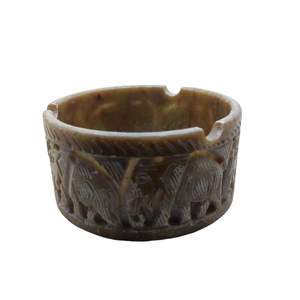 Cendriers de bureau en porcelaine de conception de marbre de personnalité de style nordique avec le couvercle - Product Image 6