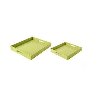 Bandeja rectangular de laca de color de tendencia de diseño caliente de alta calidad y precio barato al por mayor de Vietnam - Product Image 2