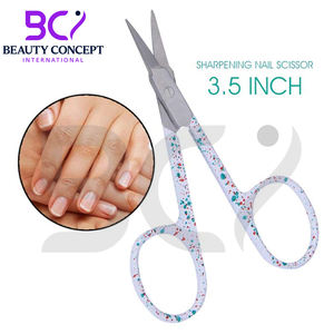 กรรไกรตัดเล็บเท้าใบมีดสแตนเลสแบบตรงสำหรับตัดเล็บขนตาและผิวแห้งตัดผิวที่ตายแล้ว - Product Image 2