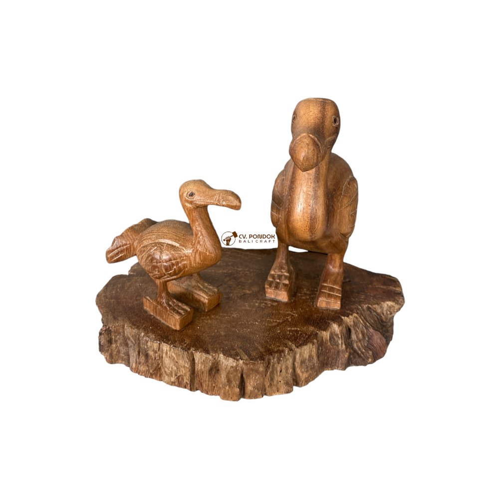 Высококачественная деревянная скульптура Dodo Bird для украшения стола, Рождественское украшение, оптовая продажа товара