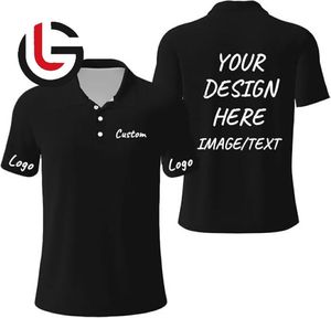 เสื้อโปโลผ้าฝ้ายสแปนเด็กซ์สำหรับผู้ชายเสื้อโปโลผ้าถักไซส์ใหญ่พิเศษลำลองผ้า100% เป็นมิตร - Product Image 1