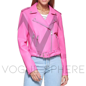 Chaqueta de Cuero Corta de Nuevo Estilo, Chaqueta de Cuero Genuino de Gamuza con Cuello Camisero para Mujer, Chaquetas de Cuero para Mujer de Invierno - Product Image 6