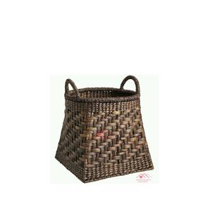 Panier à fleurs tissé aux algues avec poignée pour utilisation dans un sac en rotin de style moderne - Product Image 1