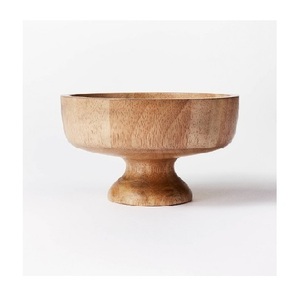 Vente en gros de bols à pâte en bois brun de ferme bols à salade ronds pour les occasions de fête de nourriture-pour un usage commercial - Product Image 5