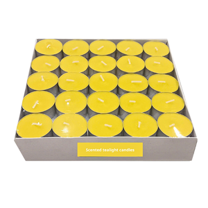 Velas de candelita perfumadas personalizables de alta calidad, juego básico de cera de 50 5 horas de tiempo de combustión hecho en Vietnam para decoración del hogar a granel - Product Image 3