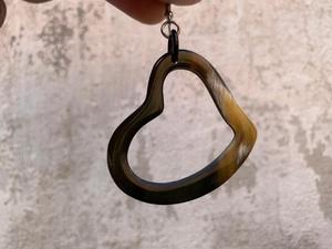 Boucles d'oreilles en corne de buffle pour filles, boucles d'oreilles pour femmes, bijoux en corne, corne naturelle pour femmes, haute qualité - Product Image 3