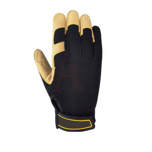 ถุงมือนิรภัยหนังใหม่สำหรับช่างถุงมือปรับแต่งระบายอากาศใส่สบายกันลื่นจากประเทศปากีสถาน - Product Image 3