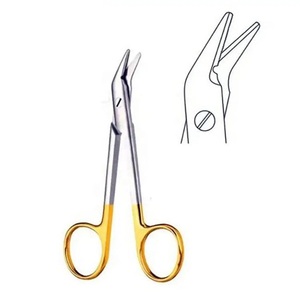 Tijeras TC universales, tijeras de corona con insertos TC, tijeras de clínica para doblar Alambre de corte de ligadura - Product Image 5