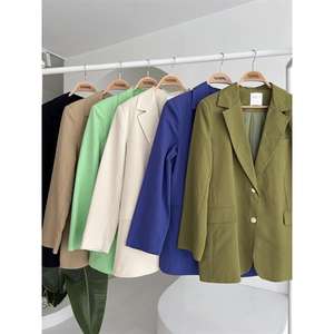 เสื้อแจ็คเก็ตผ้าลินินสำหรับผู้หญิง Agnes รุ่น 6105 เสื้อเบลเซอร์สุดหรู - Product Image 2