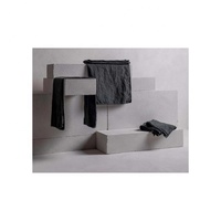 Brodé Golf café utilitaire Bio lavé bio maison noël coton cuisine serviettes mariage décoratif pour découpage