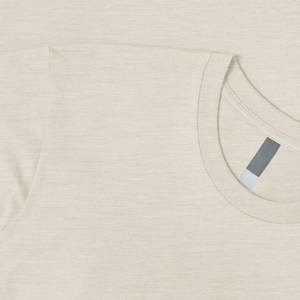 Bella Heather Natural T Shirt T-shirt unisexe à manches courtes en trois mélanges T-shirt avec logo personnalisé - Product Image 5