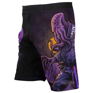 Pantalones Cortos de Boxeo de Alta Calidad para Hombre, Ultra Cómodos, Flexibles y Duraderos, para Muay Thai y Entrenamiento de Combate - Product Image 1