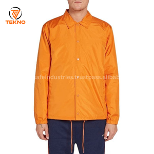 2025 Chaqueta de entrenador con logotipo personalizado con diseños personalizados Chaqueta de entrenador al por mayor con material de alta calidad Servicio OEM - Product Image 2