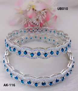 Ensemble de bracelets de mode AD exclusifs faits à la main pour les femmes pour les mariages et les fêtes spéciales pour les cadeaux - Product Image 6
