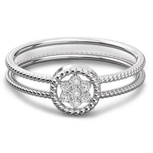 Anillo de compromiso de laboratorio con certificado de laboratorio para colección de mujeres Anillo de diamante certificado por IGI e Ingemco en India Precio al por mayor - Product Image 1