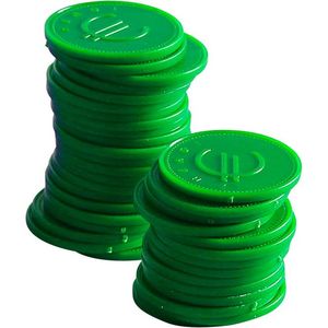 "<b>Bar</b> <b>Tools</b> 100 Green Markers 25mm Diameter 100 Pieces" - Product Image 1