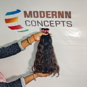 วิกผมต่อผมมนุษย์จากเวียดนามเป็นกลุ่ม100% ธรรมชาติมีหนังกำพร้าไม่ผ่านกระบวนการทางเคมี - Product Image 2