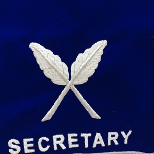 Masonic Regalia Free Masons Masonic Blue Lodge Cubiertas de pedestal Juego de 3 - Product Image 3