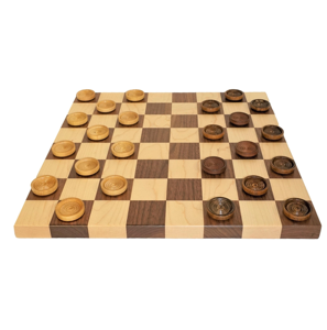 Juego de Mesa de Madera 7 en 1 - Ajedrez, Damas, Backgammon, Dominó, Tablero de Cribbage, Juego de Cartas y Dados de Póker - Product Image 4