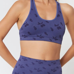 2024 soutien-gorge de sport sans couture à soutien élevé à vendre fabricant professionnel soutien-gorge d'entraînement de yoga de fitness personnalisé - Product Image 5