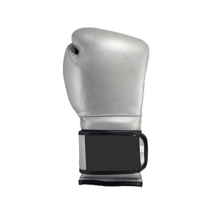 Wholesale Customized High Quality Breathable Waterproof Hook and Loop Closure Unisex <b>Silver</b> Bullet Training Boxing <b>Gloves</b> - Product Image 2