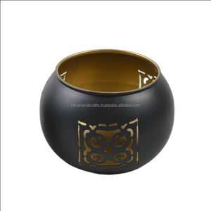 Designer Glass <b>Tea</b> Light Holder <b>Candle</b> Wax Holder Indoor Home Villa Diwali Festive Decor Dinner and Wedding Design - Product Image 2