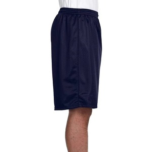2025 pantalones cortos de lana informales para gimnasio para hombre personalizados estilo callejero algodón transpirable secado rápido cintura elástica medio tejido sólido - Product Image 3