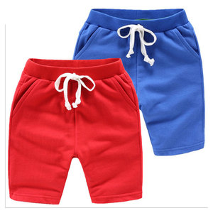 Pantalones Cortos de Verano para Bebé de Color Sólido, Color Negro, Diseño Personalizado, Pantalones Cortos Deportivos de Algodón para Niño, Pantalones Cortos para Niños al por Mayor - Product Image 2