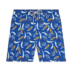 Shorts de bain personnalisés pour hommes, écologiques, légers, à séchage rapide, 100% polyester, style streetwear, vêtements de plage - Product Image 1