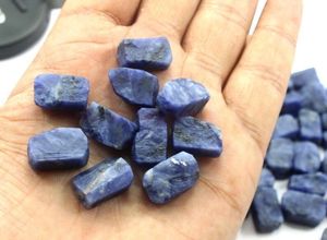 Juego de 10 piezas de calidad impresionante de gemas crudas sueltas sin tratar de sodalita natural de 16-18 MM para la fabricación de joyas - Product Image 3