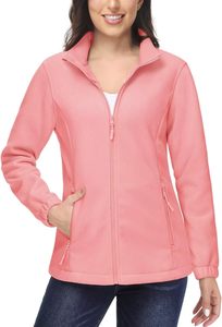 2025แจ็คเก็ตผ้าฟลีซแบบมีซิปน้ำหนักเบาสำหรับผู้หญิง, เสื้อแจ็คเก็ตผ้าคอตตอนสวมใส่ให้ความอบอุ่นและมีประโยชน์ในฤดูหนาว - Product Image 3