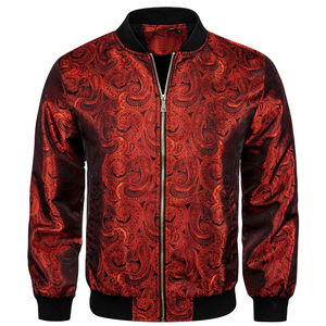 Nouveauté 2026 Vente en gros personnalisée de blousons bomber sublimés de bonne qualité Blousons bomber décontractés pour hommes en gros - Product Image 1
