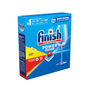 Capsules lave-vaisselle Finish Powerball Power Essential Lemon Sparkle, 50 unités - Product Image 3