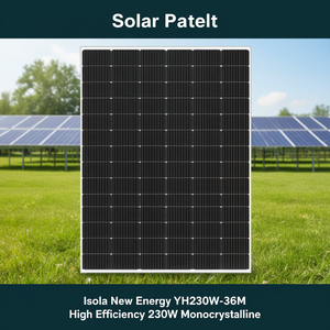 Panneau solaire Isola New Energy YH230W-36M haute efficacité 230W monocristallin - Product Image 3