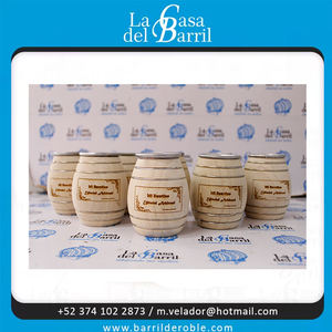 Handcrafted 3oz Pinewood Tequila Shot Glass Stylish and Durable with Aluminum Bottom for Tequila Lovers - Product Image 6