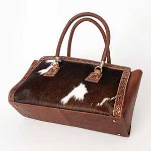 Bolso Tote de Cuero Auténtico Estilo Bohemio Occidental, Alta Calidad, Piel de Vaca Otoñal, Accesorios para Mujer, Precio al por Mayor - Product Image 3