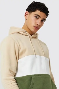 Survêtements d'entraînement personnalisés avec broderie de jogging pour hommes Slim Fit 100% coton Sweat cargo Sweats à capuche et sweatshirts pour hommes - Product Image 6