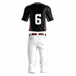 Uniformes de equipo de béisbol de bajo precio, impresión por sublimación, uniforme de béisbol de Jersey en blanco - Product Image 2